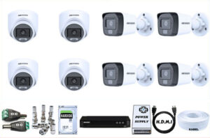 PAKET CCTV 16 KAMERA HIKVISION COLORVU AUDIO KOMPLIT - 2MP TURBO HD 1080P